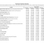 hammond_city_bus_schedule