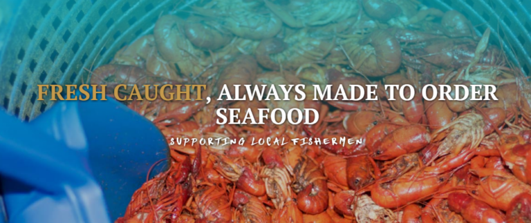 B J Seafood Freshest Seafood 768x323