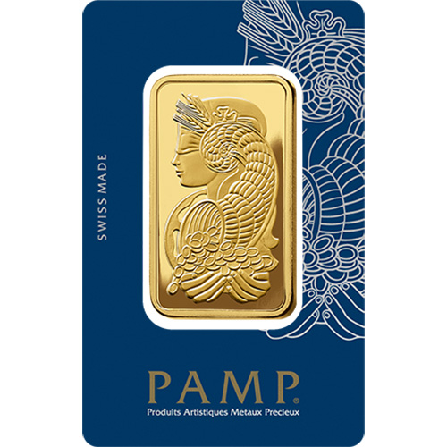 100 Gram PAMP Suisse Fortuna Veriscan Gold Bar Narrow Assay 1