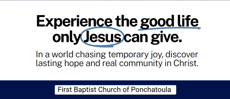 First Baptist Church of Ponchatoula Ponchatoula LA 768x330